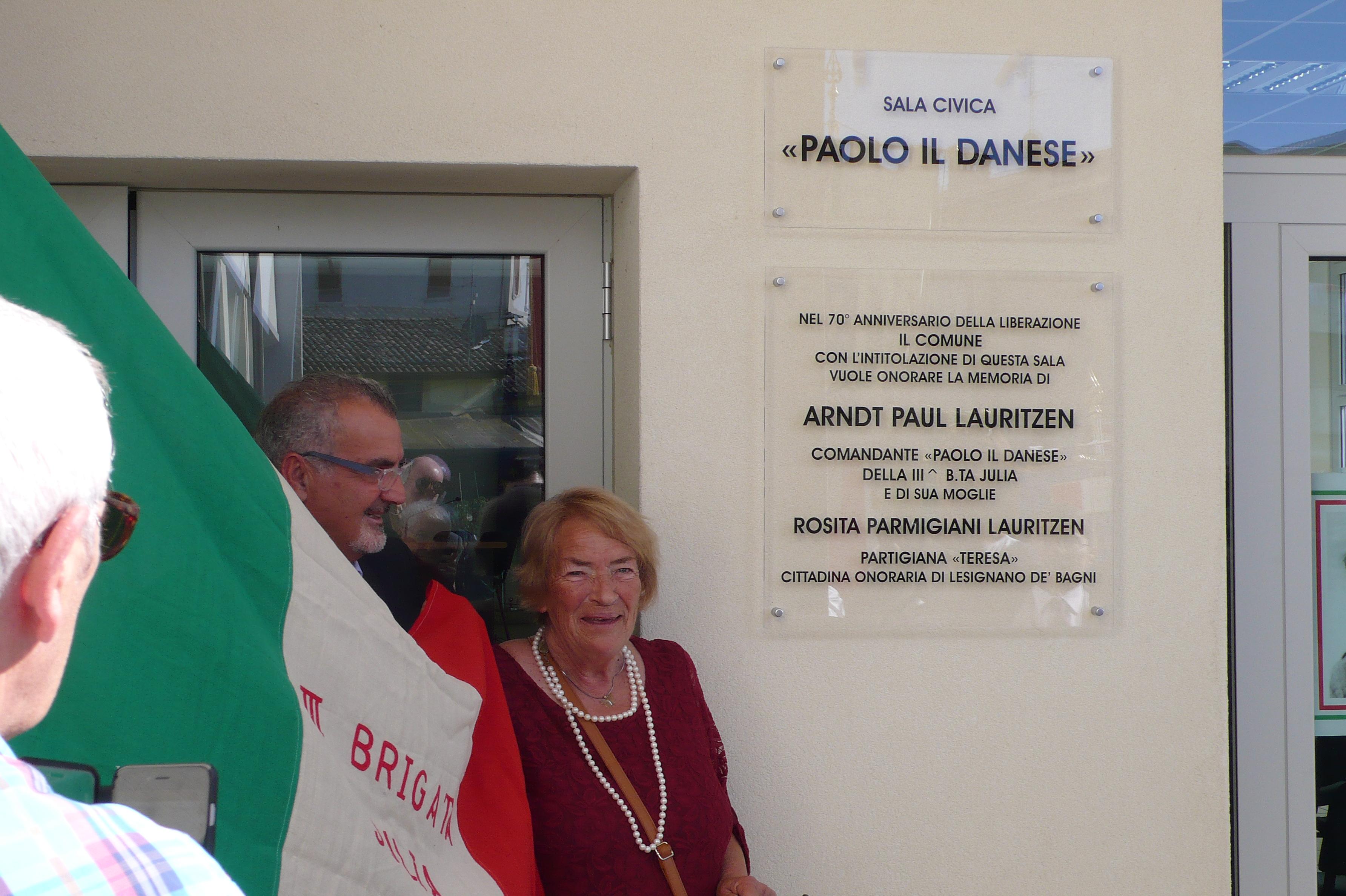Inaugurazione della Sala Civica 