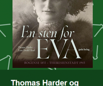 Thomas Harder og Lene Ewald Hesel fortæller om bogen ‘En sten for Eva’.