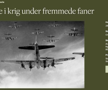 Danskere i Anden Verdenskrig - Foredrag i Aarhus, 11. februar, 17.30