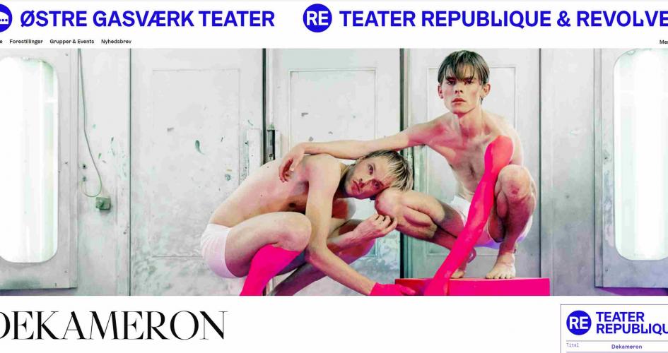 DEKAMERON - TEATER REPUBLIQUE 21.9. — 28.10.2023